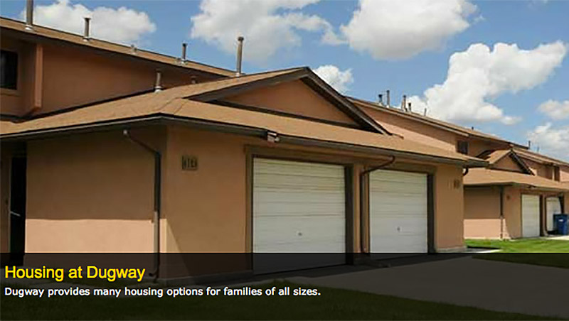 Housing at Dugway